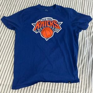 47 Brand Blue New York Knicks Tee